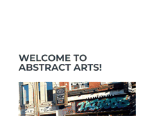 Tablet Screenshot of abstractarts.com